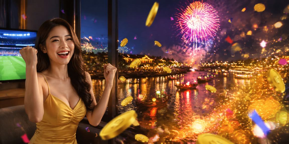 Không khí lễ hội casino giải trí tại Hội An